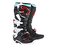 ALPINESTAR TECH 7 MX BOOT - BLACK/TURQOISE/WHITE/RED